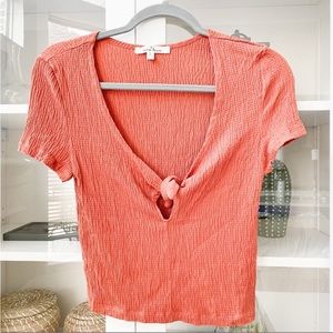 Love Tree Rust Crop Top